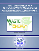 Waste-to-Energy as a Green Solid Waste Management Option for Non-Recycled Waste