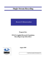 Cover - Single Stream Recycling