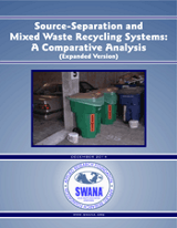 Cover - Comparison Source Separated vs Mixed Waste